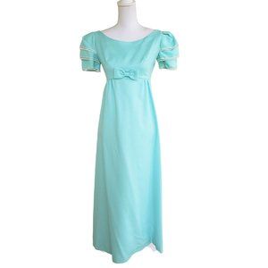 Vintage 60s/70s Deadstock Union Made Bridgerton style Empire Waist Dress